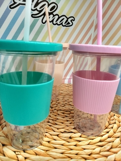 VASOS ACRÍLICOS CON FRANJAS - comprar online