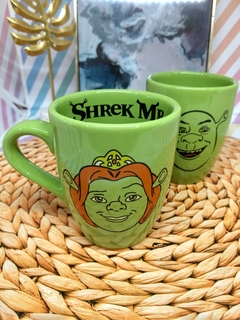 TAZAS SHREK & FIONA