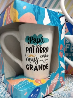 TAZAS CHOCOLATERA DIA DEL PADRE