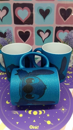 TAZAS STICH CON BRILLO en internet