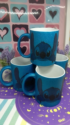 TAZAS STICH CON BRILLO - Algo Mas