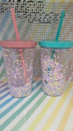 CUP BURBUJAS COLORES - Algo Mas