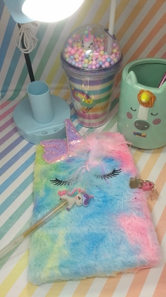 DIARIO INTIMO UNICORNIO PELUCHE