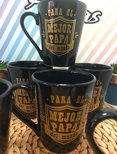 TAZA BLACK PAPÁ - comprar online