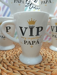 TAZA CHOCOLATERA VIP PAPÁ - Algo Mas