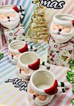 TAZA BLANCA PAPÁ NOEL - Algo Mas