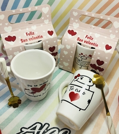 TAZA FLORK ENAMORADO - tienda online