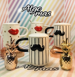 TAZA LABIOS/MOSTACHOS