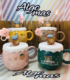 TAZA APLIQUES SILICONA - comprar online