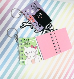 LLAVERO MINI NOTEBOOK CAT - comprar online