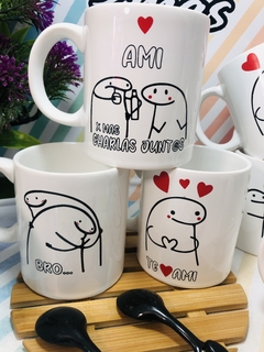 TAZA FLOCK DIA DEL AMIGO