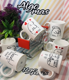 TAZA FLOCK DIA DEL AMIGO - Algo Mas