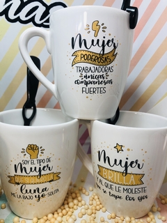 TAZA MUJER BRILLA