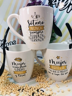 TAZA MUJER BRILLA - comprar online