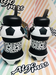 BOTELLA PLEGABLE FÚTBOL