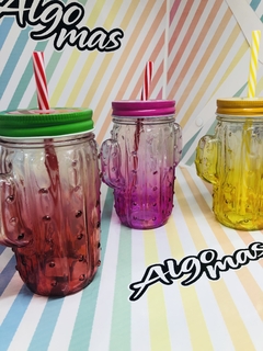 VASOS CACTUS PINTADOS - comprar online