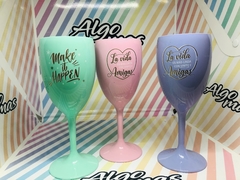 COPAS ACRÍLICOS COLOR PASTEL - comprar online