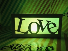 VELADOR BOX LOVE LED