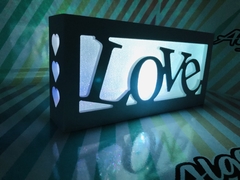 VELADOR BOX LOVE LED en internet