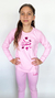 Pijama barbie rosa