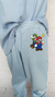 Pijama Mario Bross celeste - comprar online