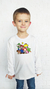 Remera blanca Mario bross