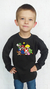 Remera negra Mario bross