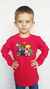 Remera roja Mario bross