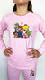 Pijama Mario Bross rosa