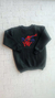 Buzo Negro Spiderman cuello redondo