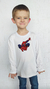 Remera blanca Spiderman