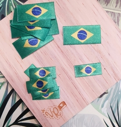 100 Etiqueta BRASIL - modelo faixa (palito) - comprar online