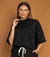 Blusa de moletom BASALT Preta - comprar online