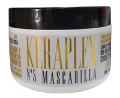 Keraplex N° 5 - Mascarilla Cabellos Dañados, Decolorados o Teñidos x 250 g - Bellíssima