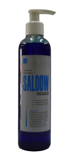 Shampoo Matizador de Metileno - Azul x 300 ml - Saloon In