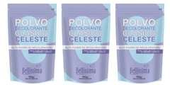 Kit 3 Polvos Decolorantes Clásicos Bellíssima Celestes x 700 g - Bellíssima