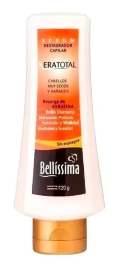 Combo 1 Keratotal Shampoo x 270 ml + 1 Keratotal Acondicionador x 270 ml + 1 Keratotal Serum sin Enjuague Recarga de Keratina Pomo x 120 g + 1 Keratotal Mascarilla (recarga de Keratina) con Enjuague x 500 g + 1 Keratotal Fluido Termoprotector x 125 ml - Bellíssima - tienda online