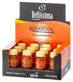 Combo 1 Keratotal Shampoo x 270 ml + 1 Keratotal Serum sin Enjuague Recarga de Keratina Pomo x 50 g + 1 Keratotal Mascarilla (recarga de Keratina) con Enjuague x 250 g + 3 Keratotal Ampollas sin Enjuague - Concentrado de Keratina x 12 cc - Bellíssima - tienda online