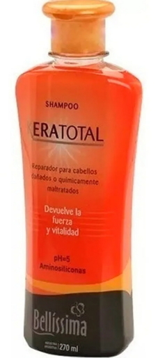 Combo 1 Keratotal Shampoo x 270 ml + 1 Keratotal Acondicionador x 270 ml + 1 Keratotal Serum sin Enjuague Recarga de Keratina Pomo x 120 g + 1 Keratotal Mascarilla (recarga de Keratina) con Enjuague x 500 g + 1 Keratotal Fluido Termoprotector x 125 ml - Bellíssima - comprar online