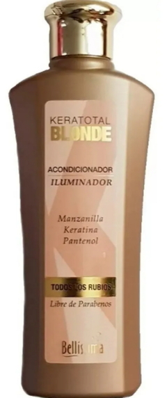 Keratotal Blonde Acondicionador Cabellos Rubios x 270 ml - Bellíssima