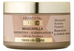 Keratotal Blonde Mascarilla Cabellos Rubios x 250 g - Bellíssima