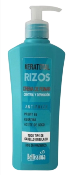 Keratotal Rizos Crema de Peinar Cabellos Ondulados x 270 ml - Bellíssima - comprar online