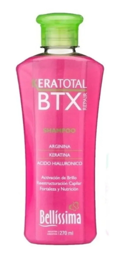 Combo 1 Keratotal Btx Repair Shampoo x 270 ml + 1 Keratotal Btx Repair Acondicionador x 270 ml + 1 Keratotal Btx Repair Mascarilla con Enjuague x 250 g - Bellíssima - comprar online