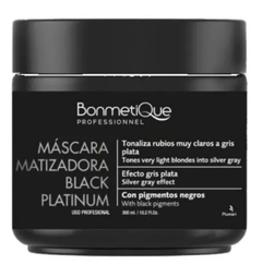 Máscara Matizadora Black Platinum x 300 g - Bonmetique