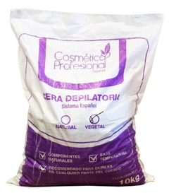 Cera en Perlas Vegetal x 10000 g - Cosmética Profesional Depimiel