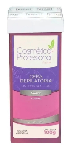 Combo 1 Derretidor Eléctrico + 1 Cera Roll - On Clásica x 100 g + 1 Cera Roll - On Suave x 100 g - + 1 Cera Roll - On Alta Adherencia x 100 g + 1 Banda de Papel para Retirar Cera en Rollo x 50 metros - Cosmética Profesional Depimiel - DISTRIBUIDORA COQUETISIMA´S