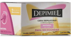 Cera en Pote para Microondas Natural x 200 g - Depimiel