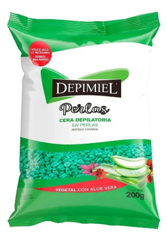 Combo 1 Cera Depilatoria en Perlas Natural x 200 g + 1 Cera Depilatoria en Perlas Vegetal x 200 g - Depimiel en internet