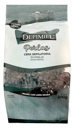 Combo 3 Ceras Depilatorias en Perlas Vegetal x 200 g + 3 Ceras Depilatorias en Perlas Natural x 200 g + 3 Ceras Depilatorias en Perlas Negra x 200 g - Depimiel - DISTRIBUIDORA COQUETISIMA´S