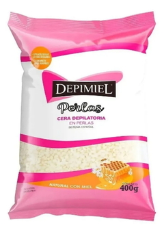 Cera Depilatoria en Perlas Natural x 400 g - Depimiel